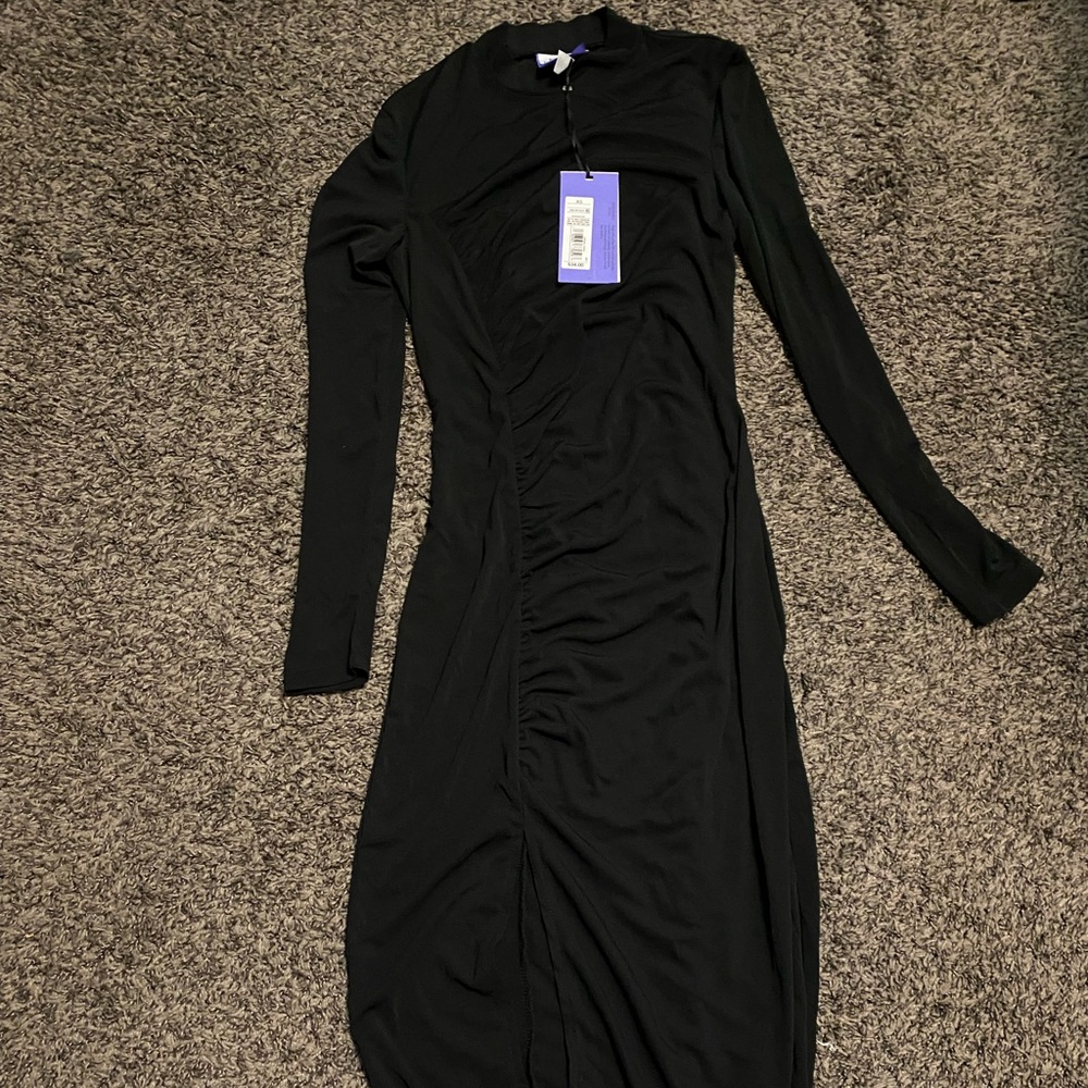 Future Collective for Target Black Midi Dress
